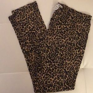 Leopard stretchy yoga pants 3XL skinny fitted sexy